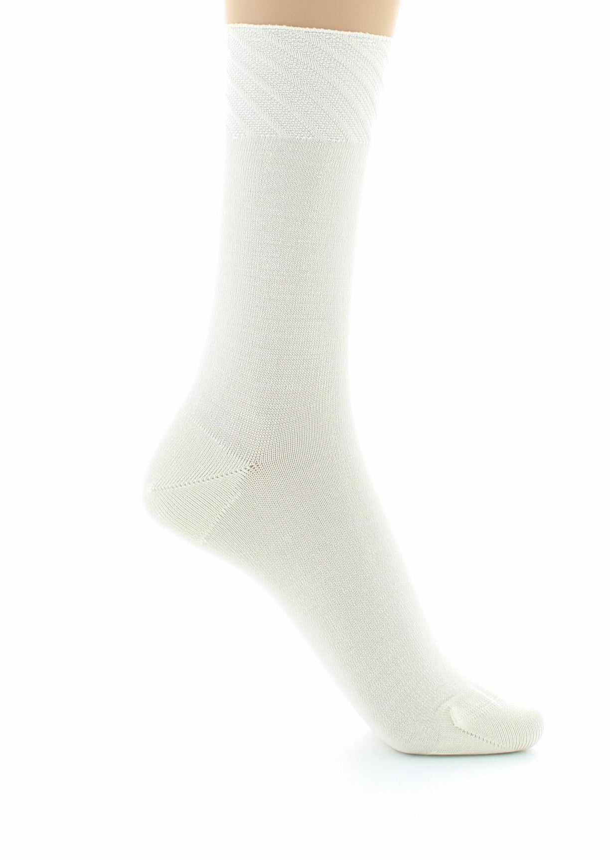 Chaussettes sans couture - Soie naturelle ECRU