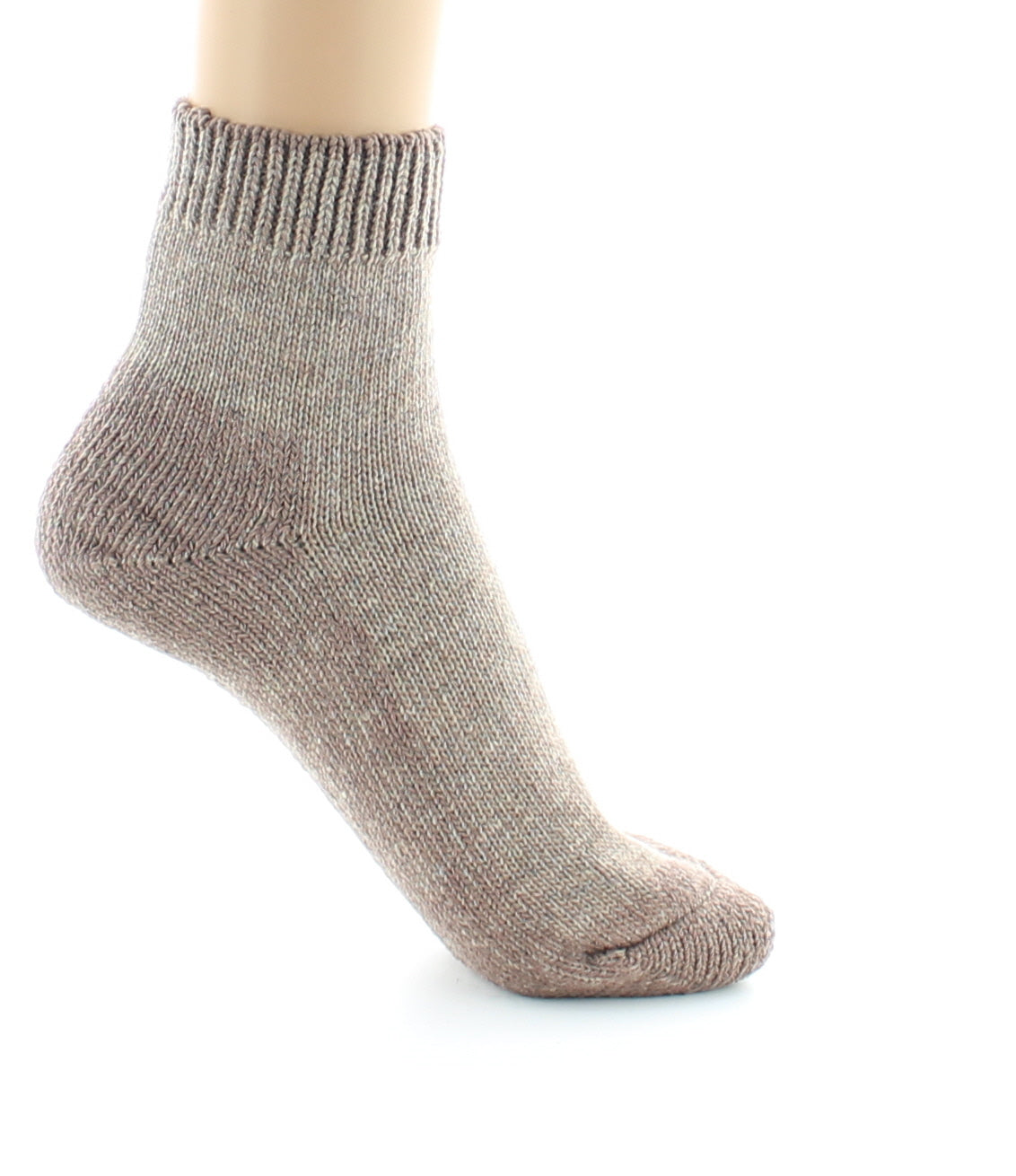 Chaussons à bottes mixtes intérieur doublé en coton BEIGE