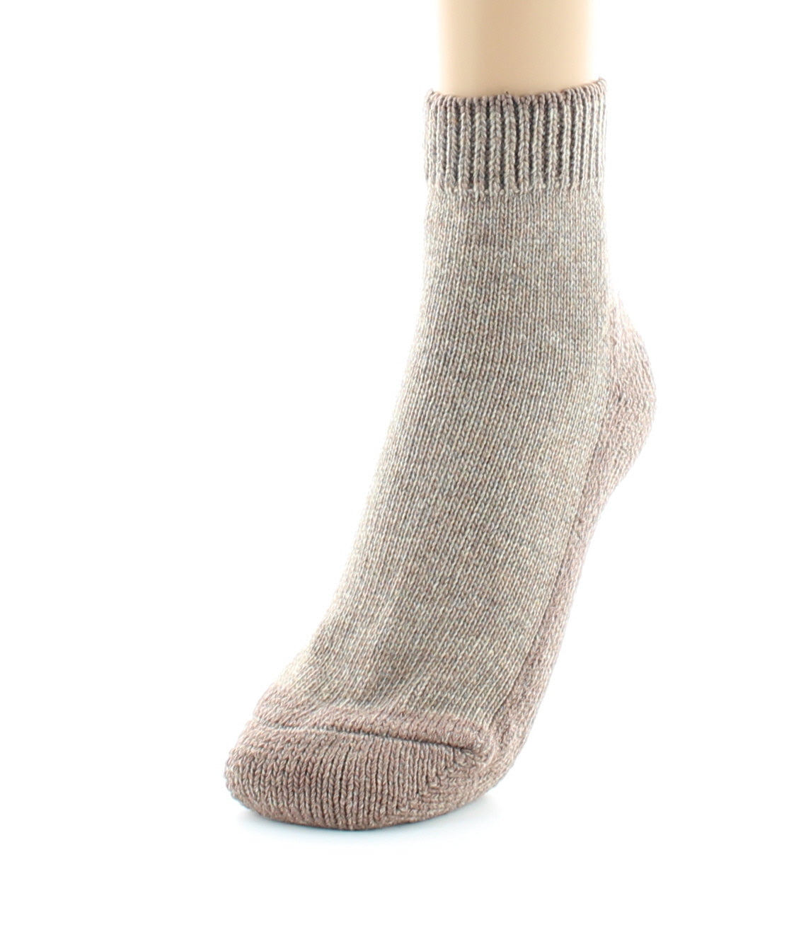 Chaussons à bottes mixtes intérieur doublé en coton BEIGE