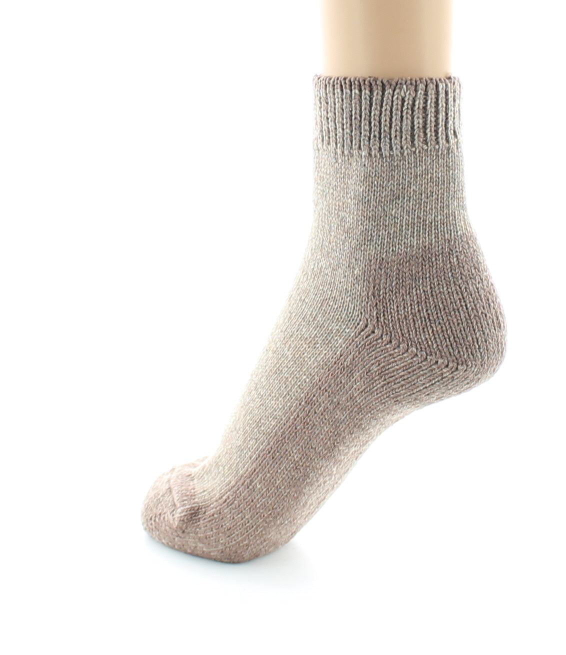 Chaussons à bottes mixtes intérieur doublé en coton BEIGE