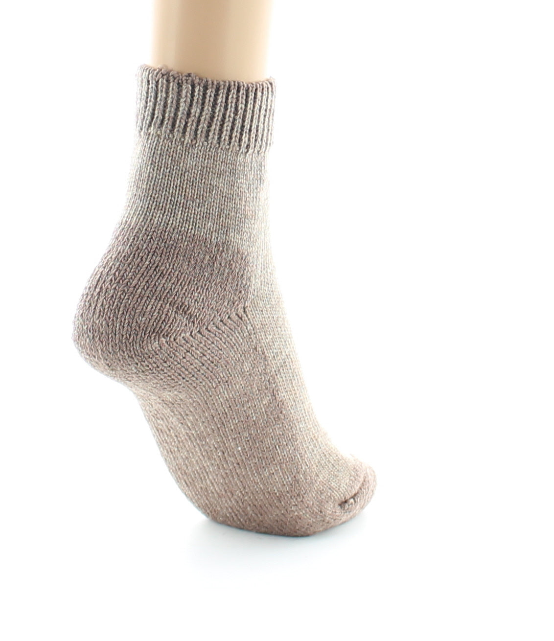 Chaussons à bottes mixtes intérieur doublé en coton BEIGE