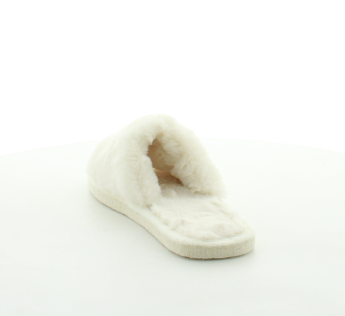 Claquettes femme fourrure ivoire IVOIRE