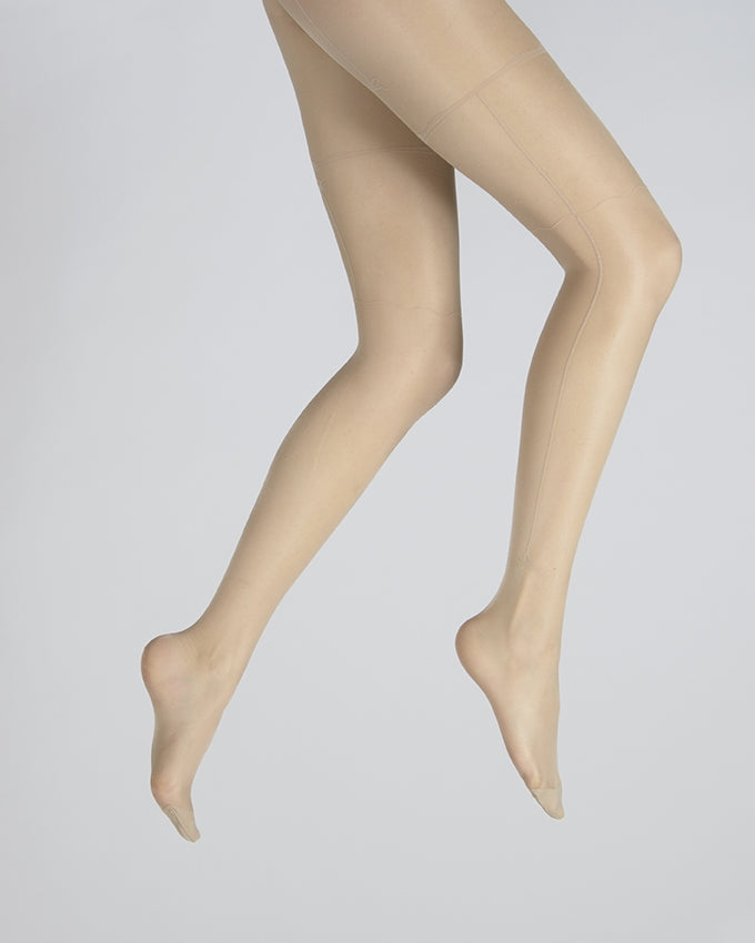 Collants Well Couleur Chair/beige Brillants - Taille 3 (40/41) - Neufs Sans étiquettes - Parfait Pour Le Quotidien