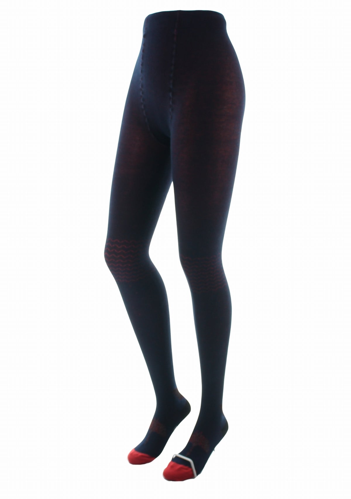 Collants femme coton Berthe Grue Sauvage MARINE