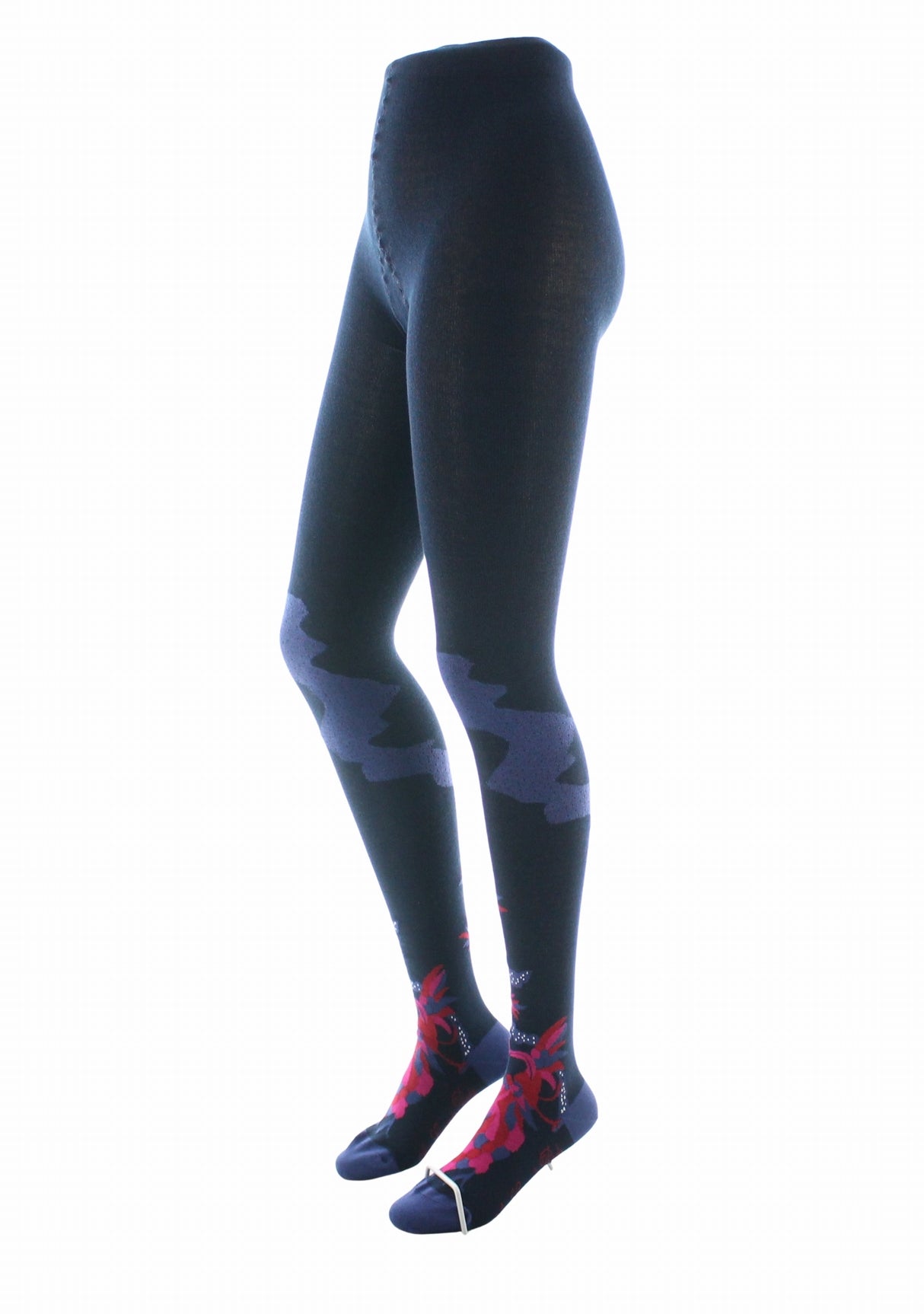 Collants femme coton Berthe Le Paon MARINE