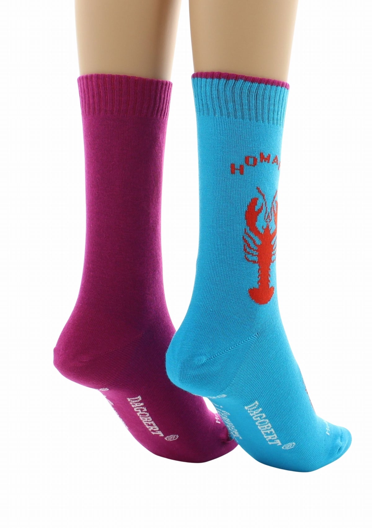 Doubles chaussettes réversibles Homard Bleu électrique Intérieur Ciclamino BLU ELEC-CICLAMINO