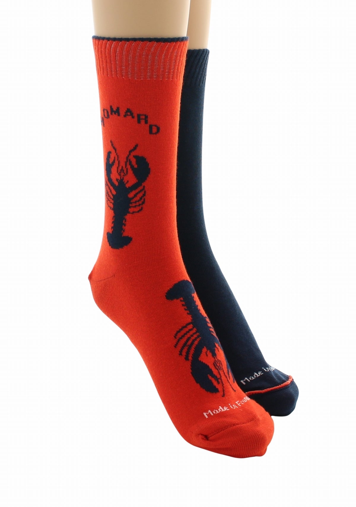 Doubles chaussettes réversibles Homard Minium Intérieur Marine MINIUM-MARINE