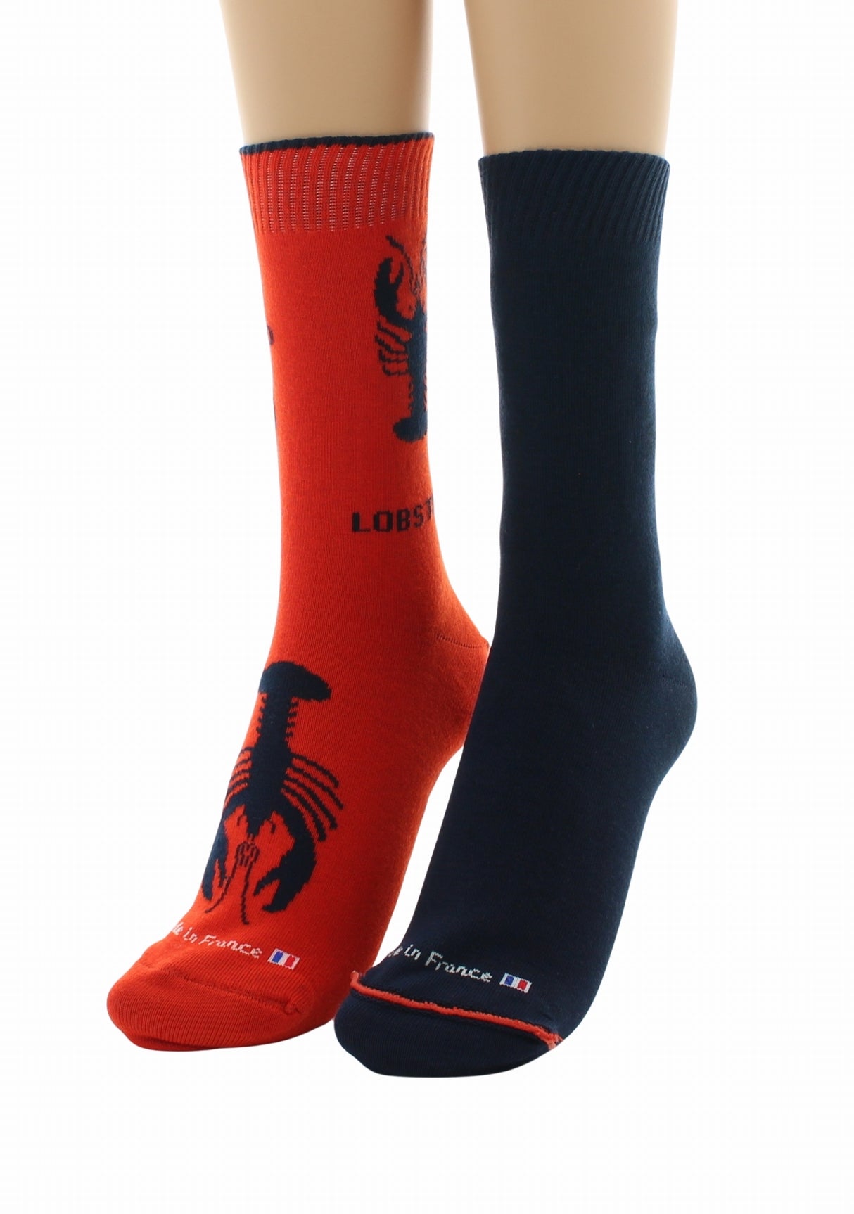 Doubles chaussettes réversibles Homard Minium Intérieur Marine MINIUM-MARINE