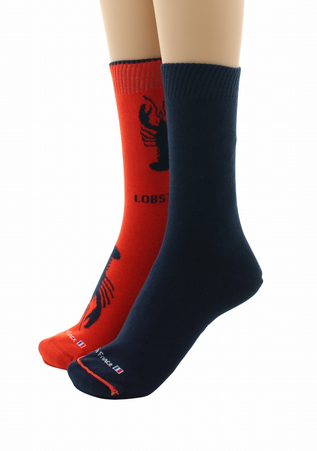 Doubles chaussettes réversibles Homard Minium Intérieur Marine MINIUM-MARINE