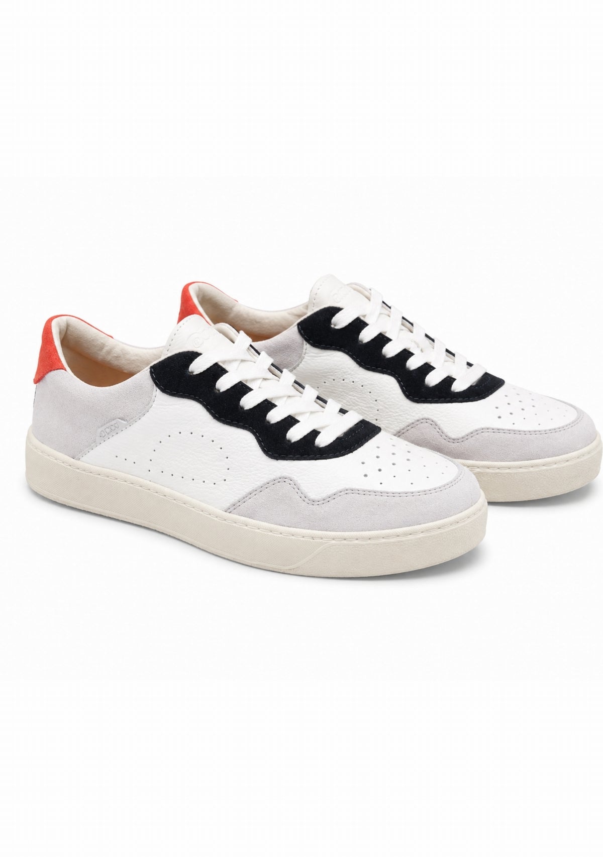 Ector 240 Blanche - Sneakers Made in France MARINE