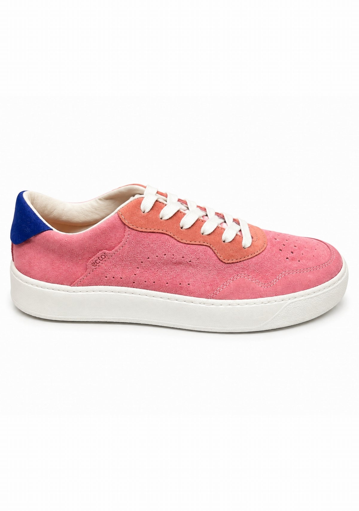 Ector 240 Cuir Blanc/Vert - Sneakers Made in France ROSE BLEU
