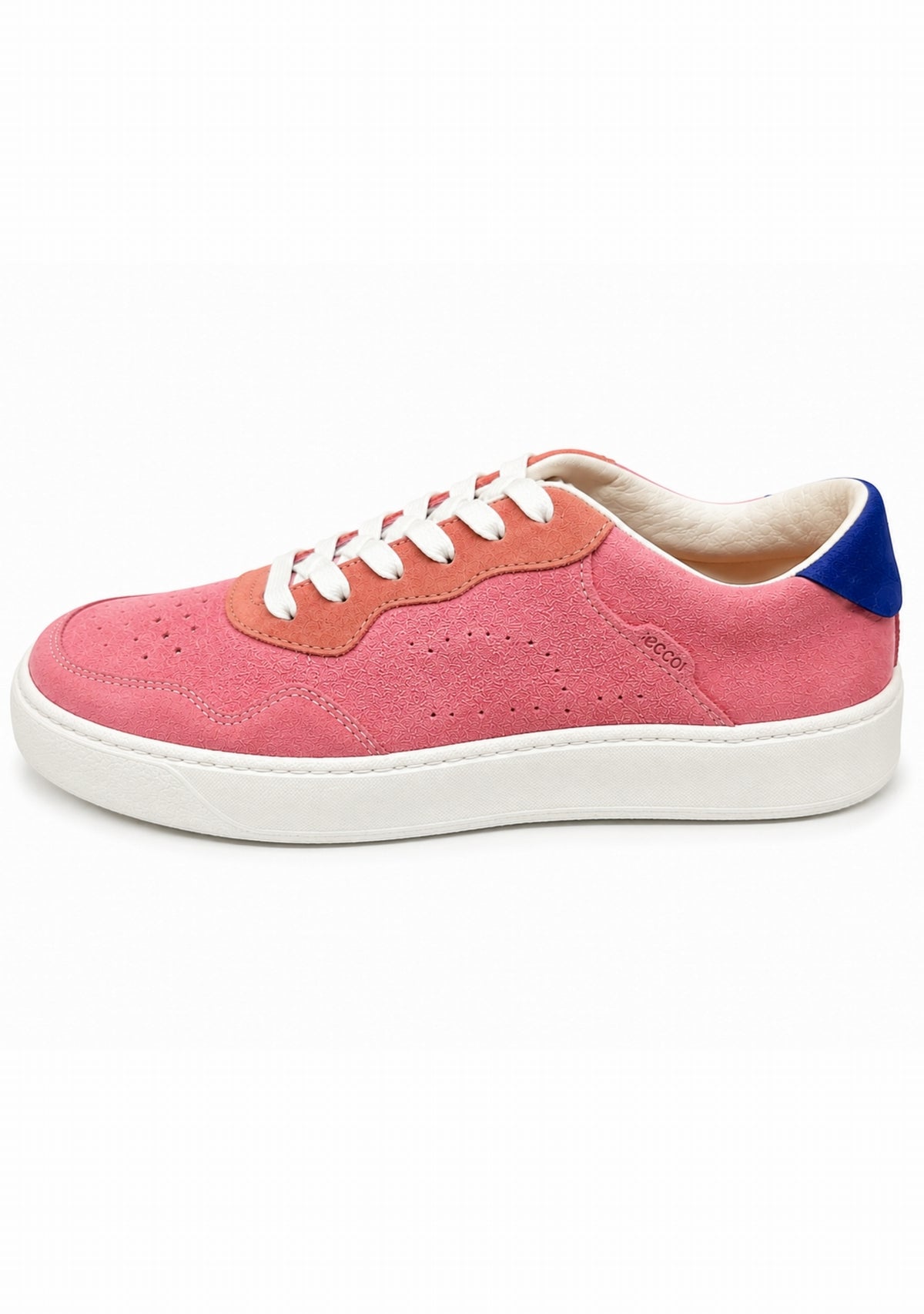 Ector 240 Cuir Blanc/Vert - Sneakers Made in France ROSE BLEU