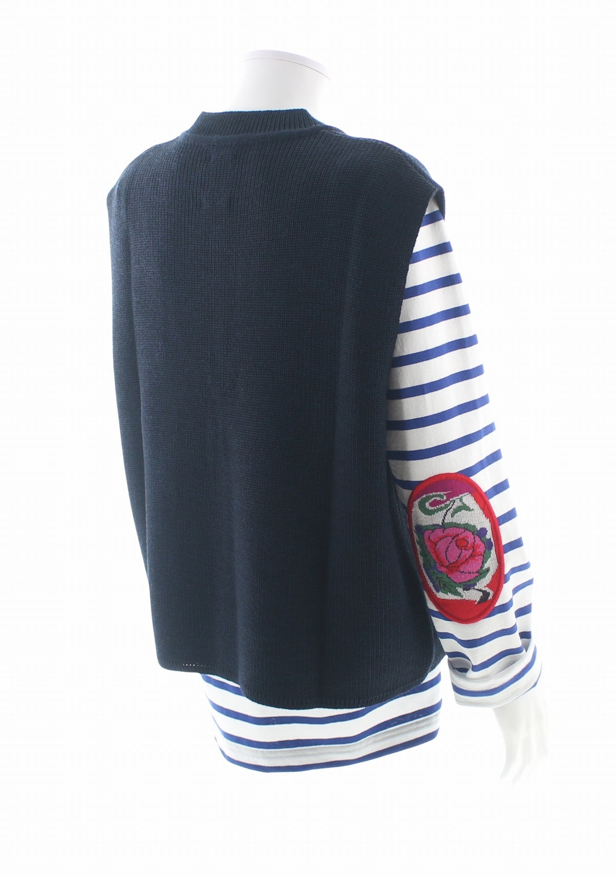 Gilet sans manches mixte marine en laine MARINE