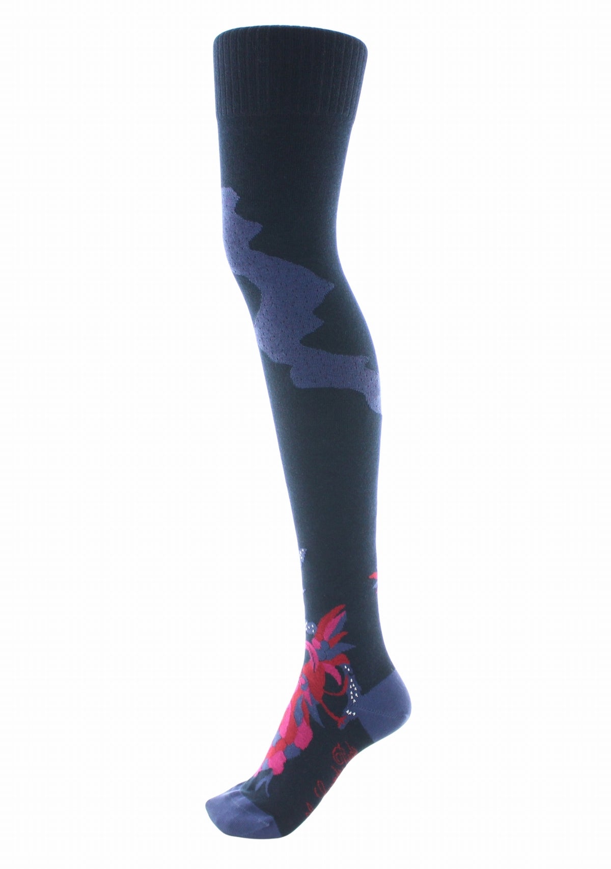 Jambières femme coton Berthe Le Paon MARINE