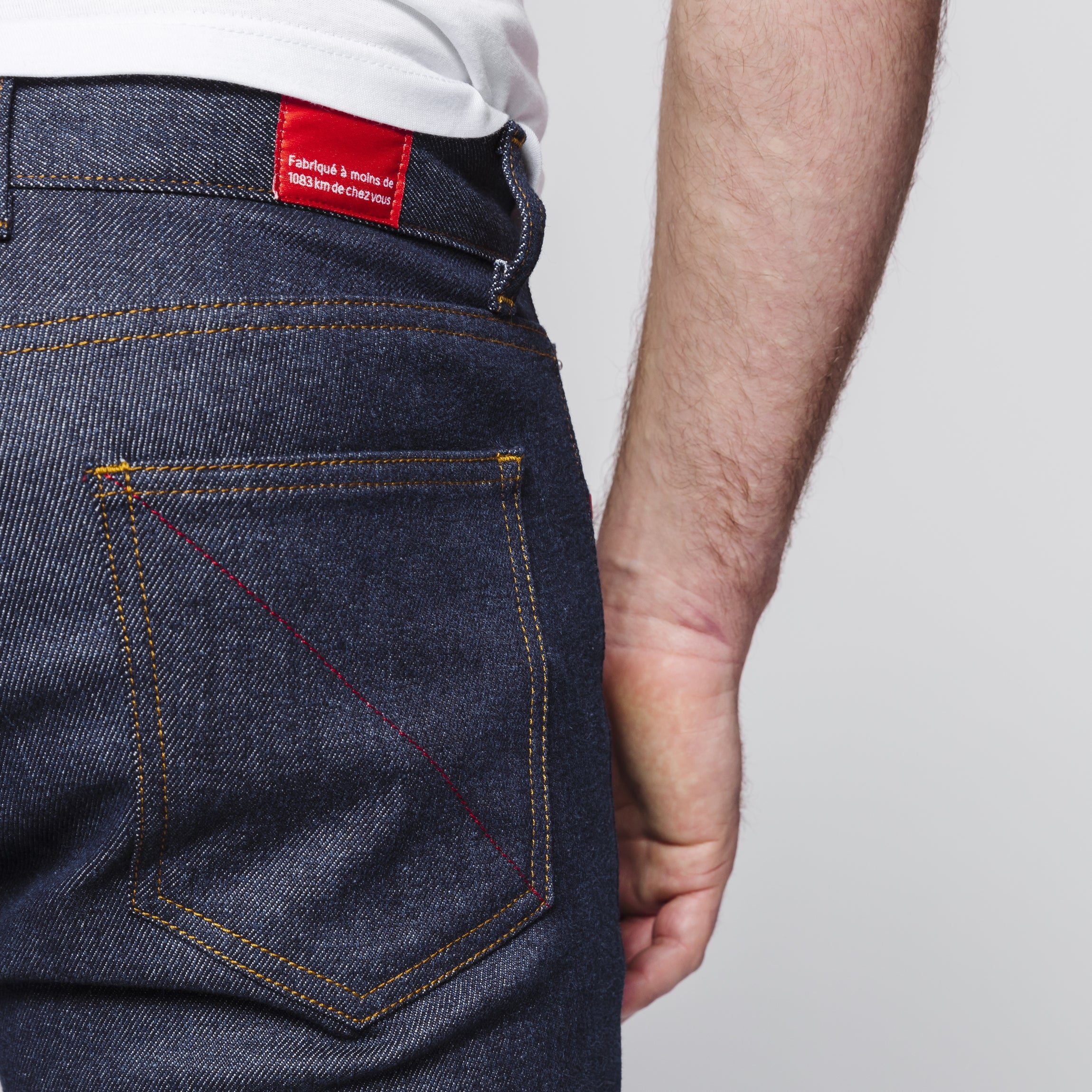 Jean ajusté 103 SuperDenim Flex indigo brut INDIGO BRUT