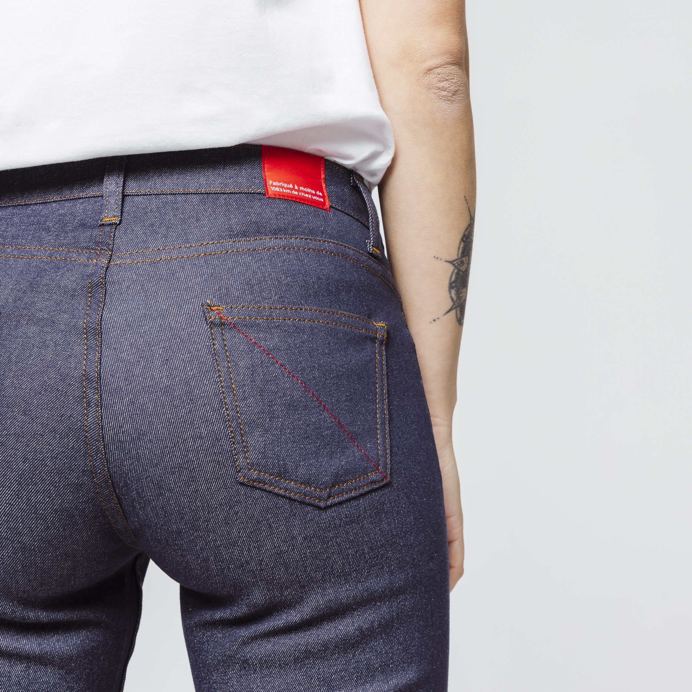 Jean fuselé 204 FiliDenim Flex bleu BRUT