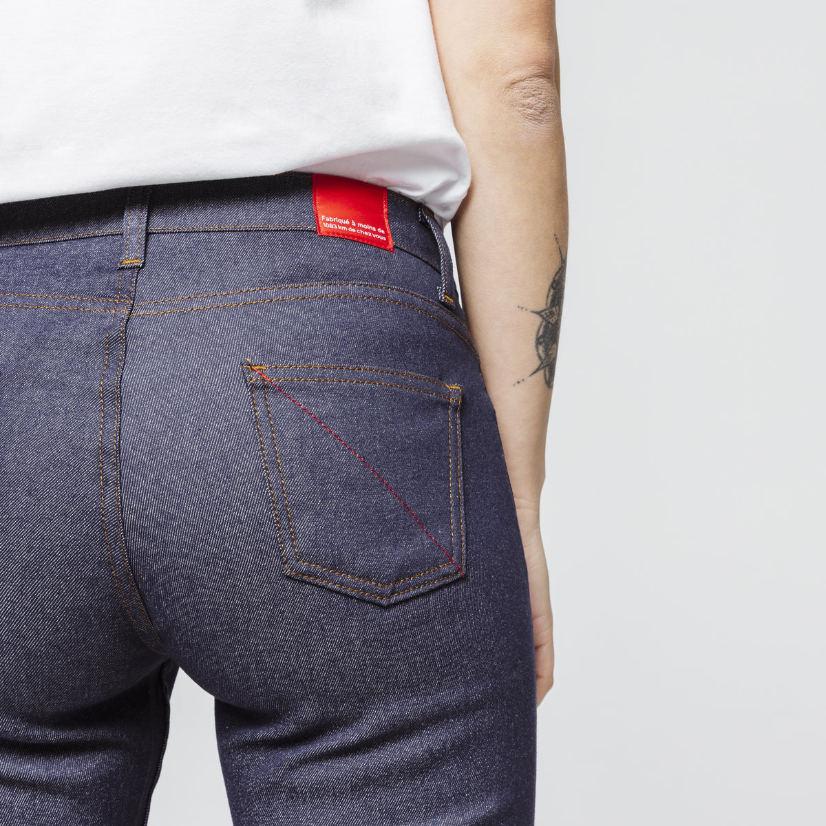 Jean fuselé 204 FiliDenim Flex bleu BRUT