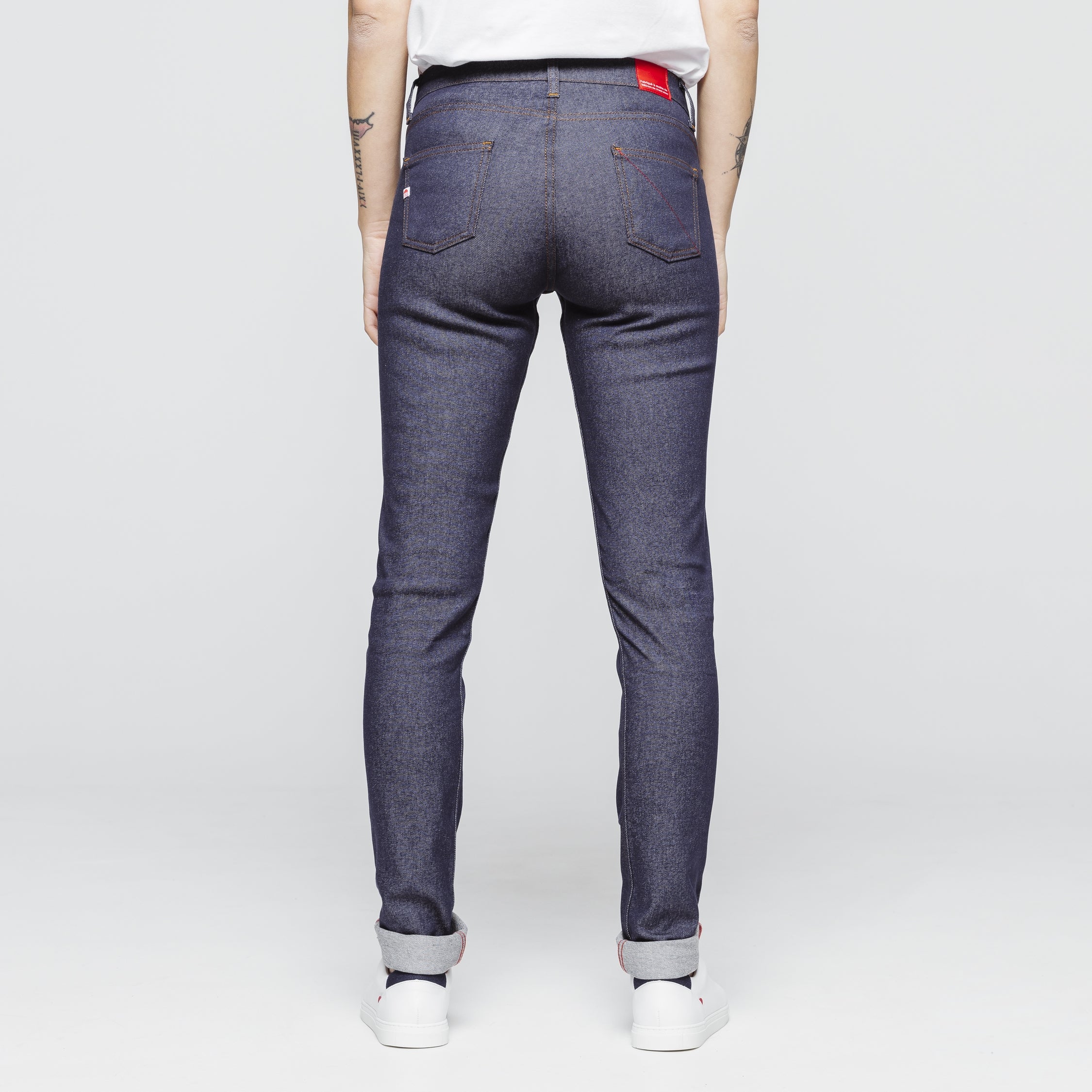 Jean fuselé 204 FiliDenim Flex bleu INDIGO BRUT CARDE