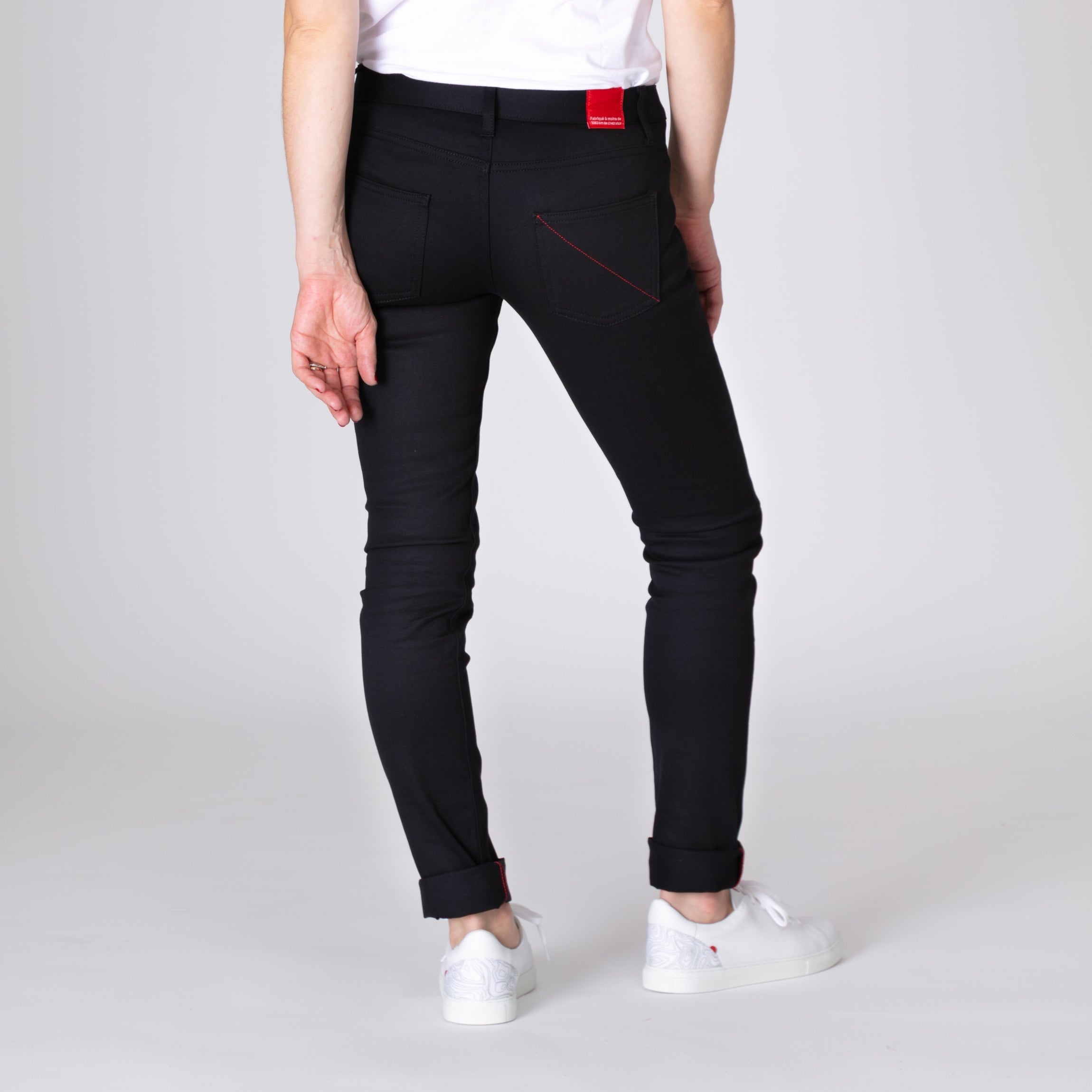 Jean fuselé 204 FiliDenim Flex noir