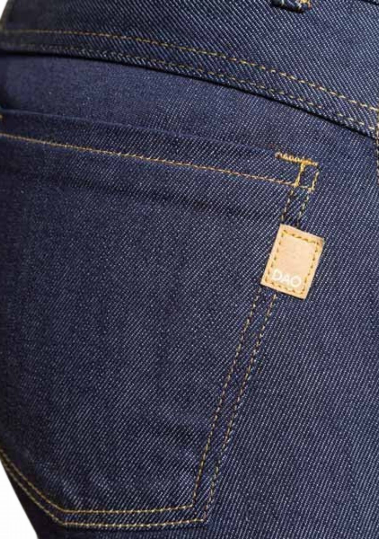 Jeans femme Anaïs bleu Dao – Coupe droite taille standard – Made in France BLEU