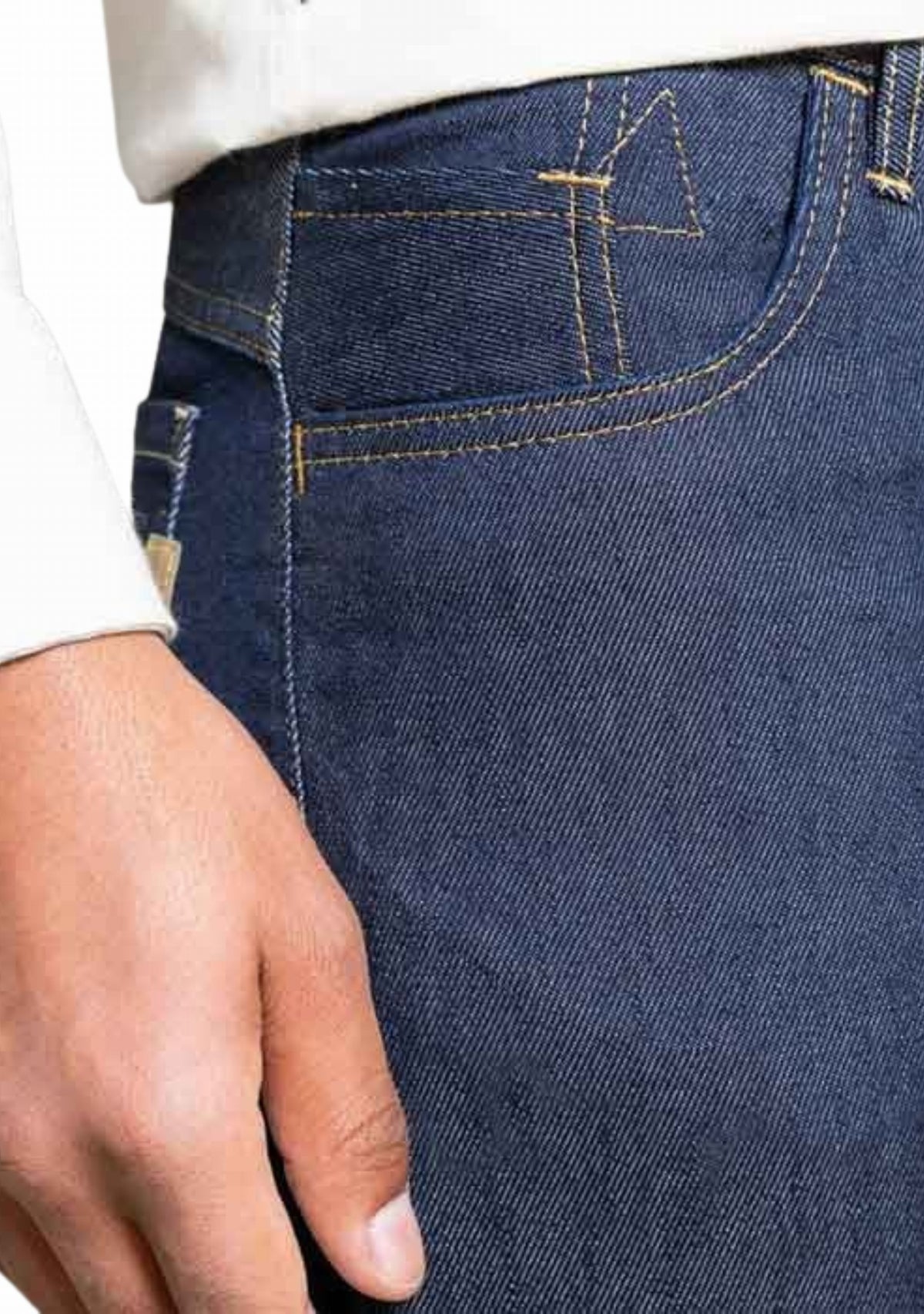 Jeans homme Albert bleu Dao - Coupe droite - Made in France BLEU