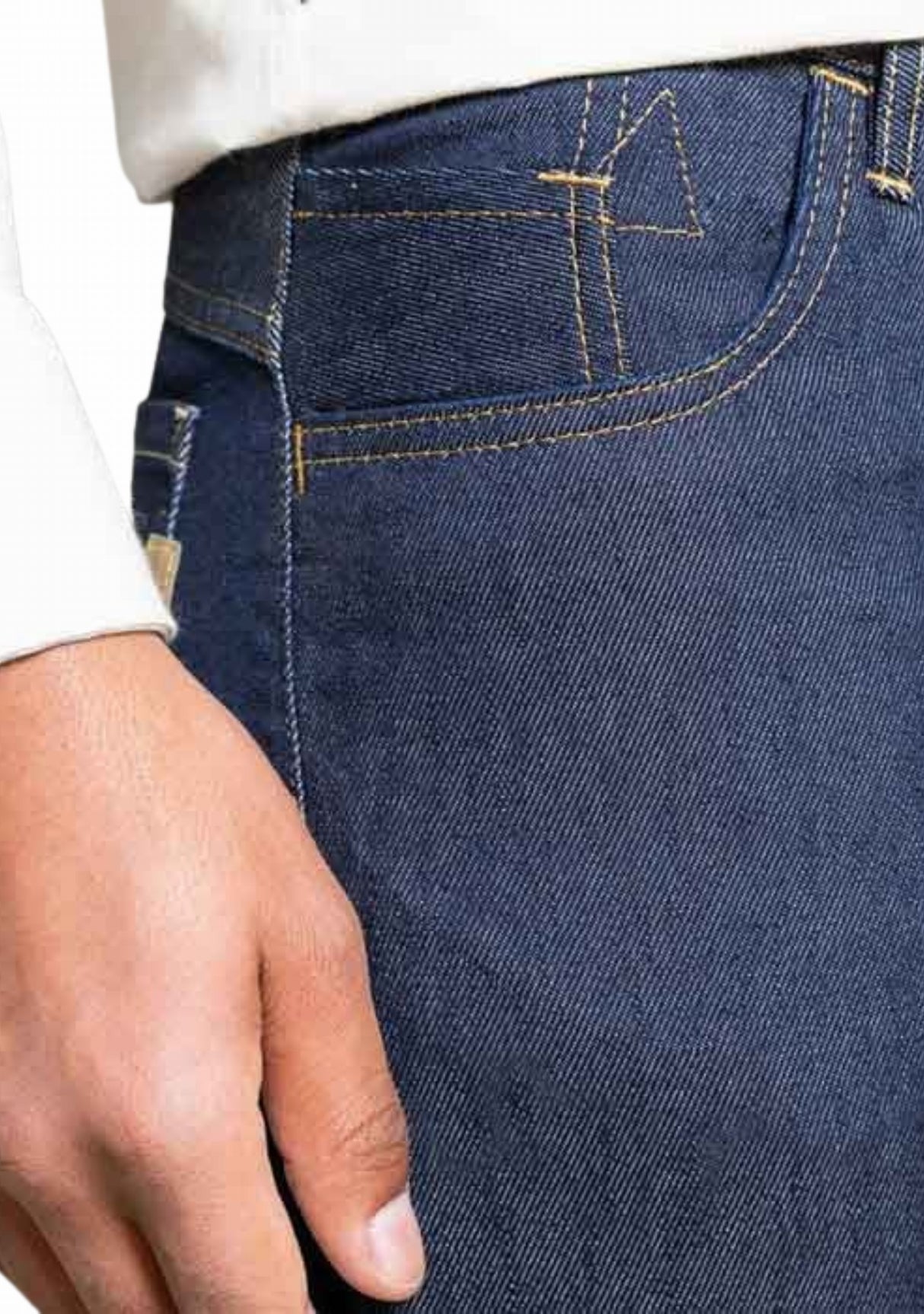 Jeans homme Albert bleu Dao - Coupe droite - Made in France BLEU