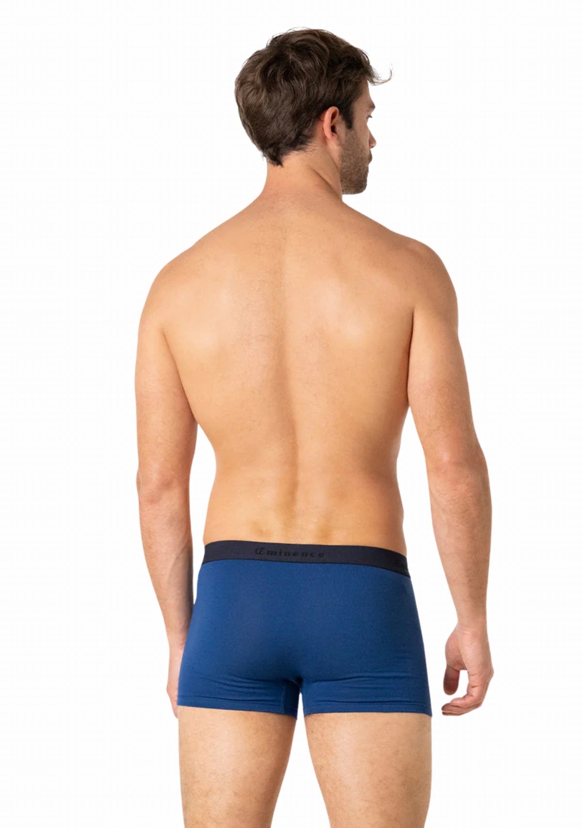 Lot de 2 boxers homme Eminence fabriqués en France - Bleu/Bleu clair BLEU/BLEU CLAIR
