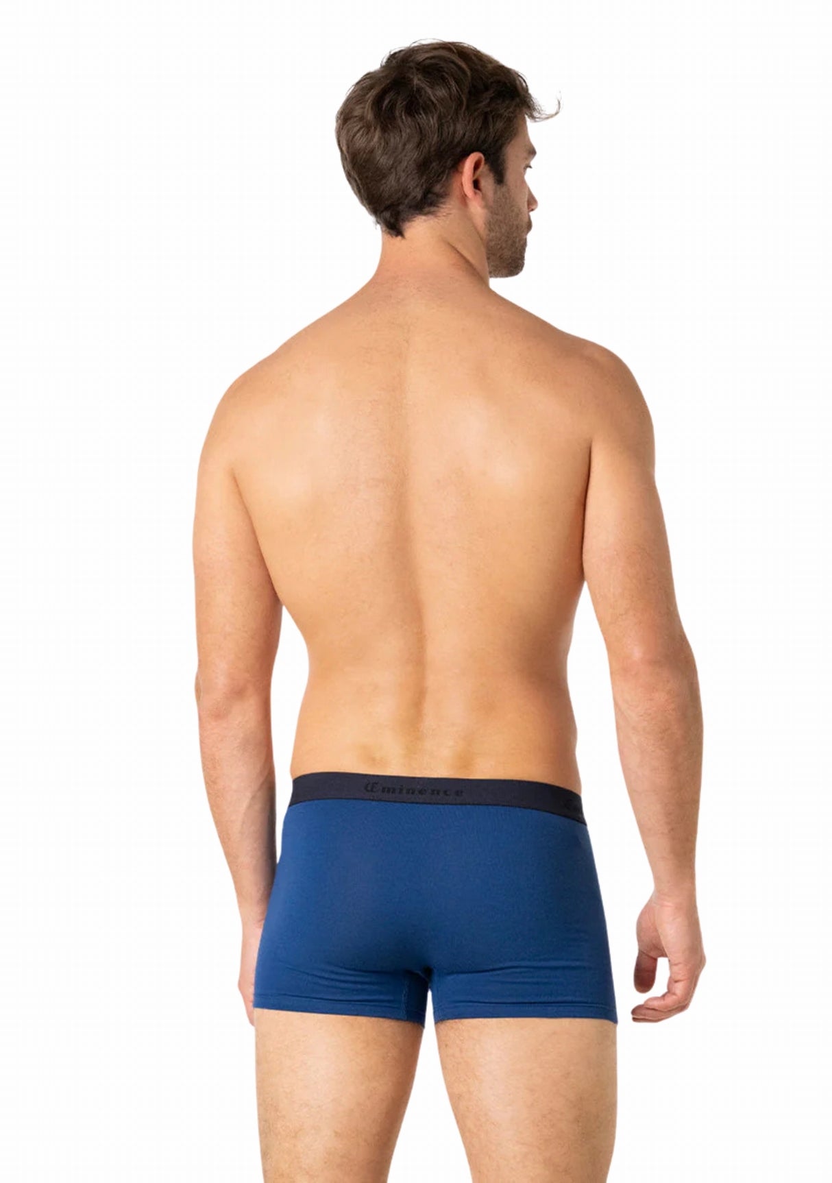 Lot de 2 boxers homme Eminence fabriqués en France - Bleu/Bleu clair BLEU/BLEU CLAIR