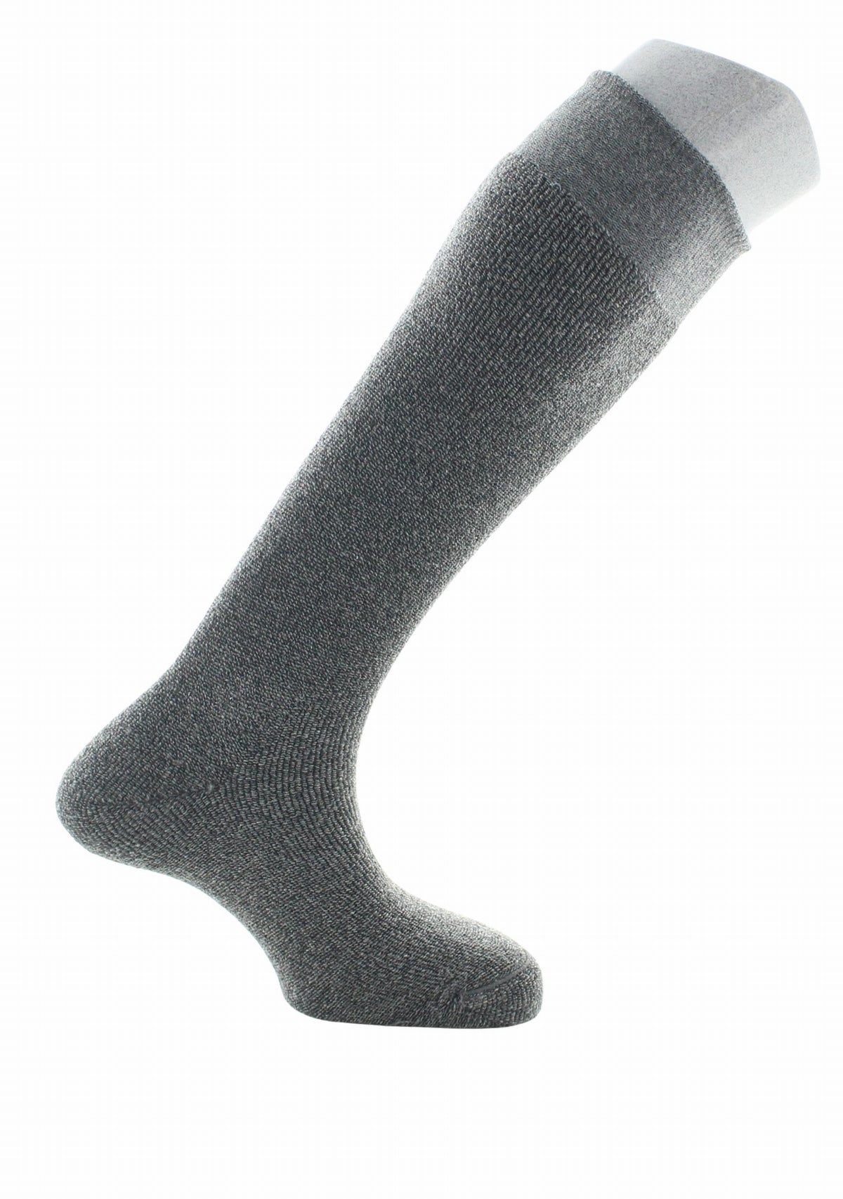 Mi-bas laine et bouclette Perrin Gris GRIS