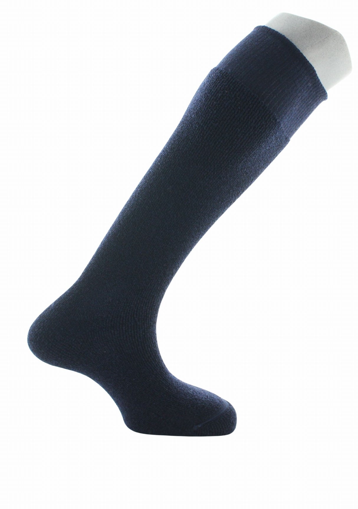 Mi-bas laine et bouclette Perrin Marine MARINE