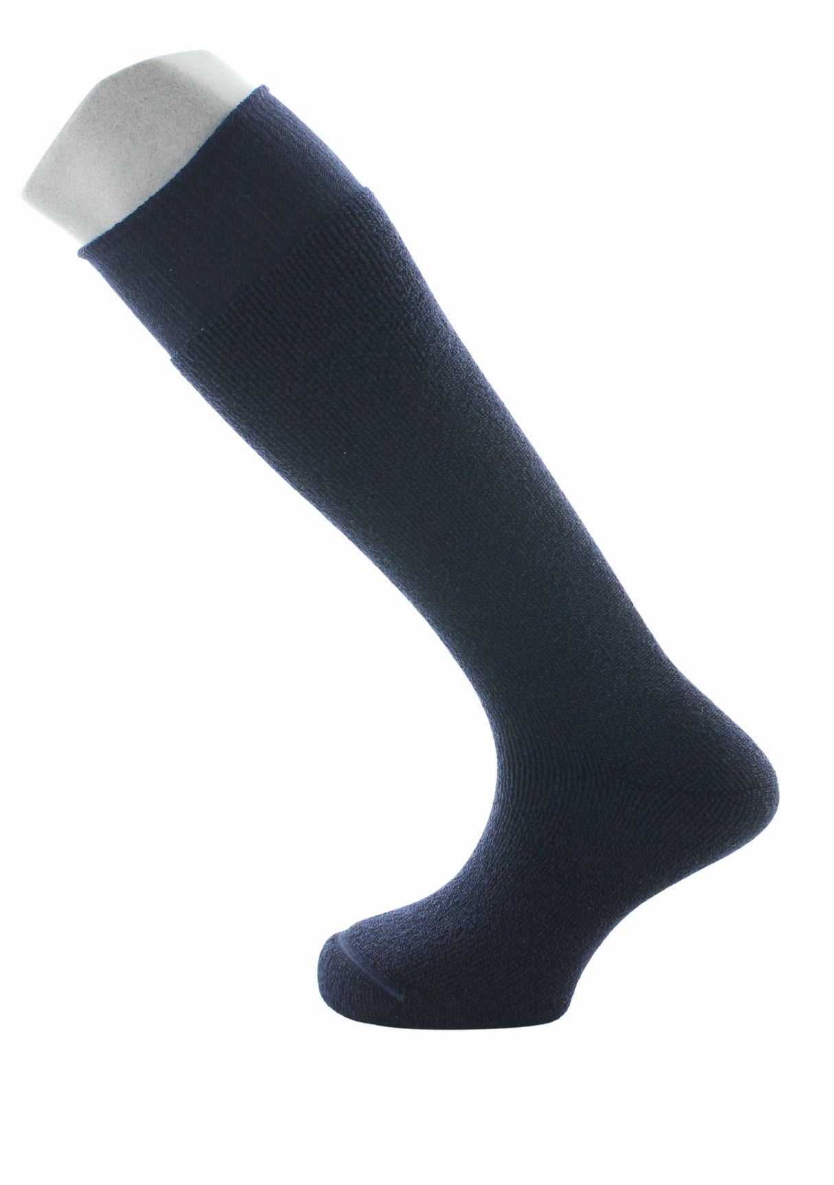 Mi-bas laine et bouclette Perrin Marine MARINE