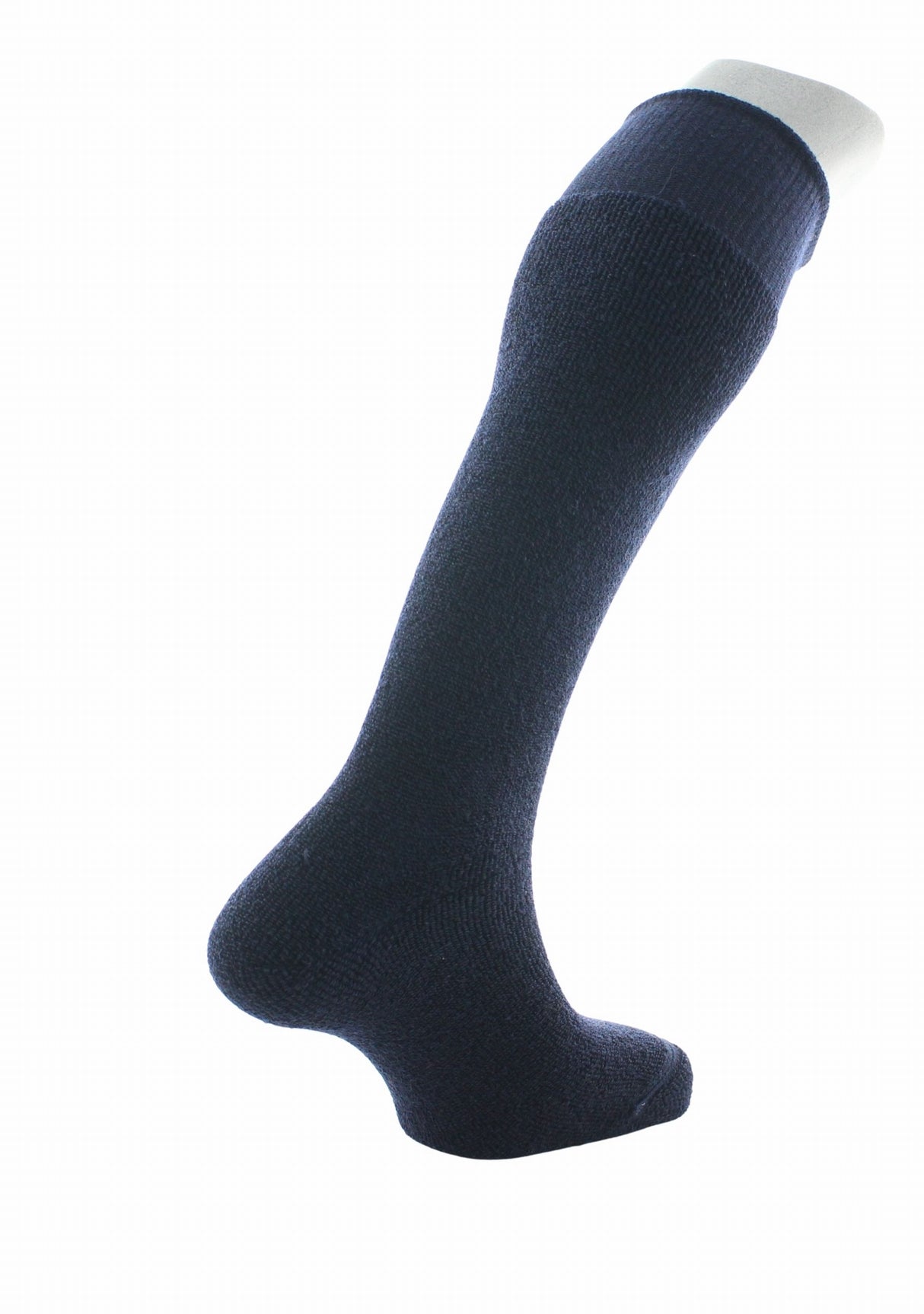 Mi-bas laine et bouclette Perrin Marine MARINE