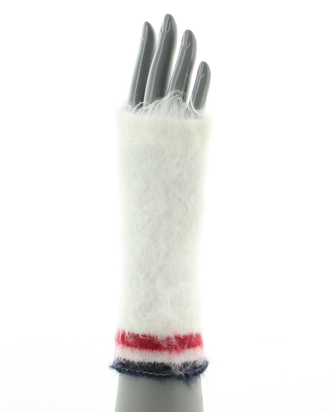 Mitaines femme laine grattée écru ECRU