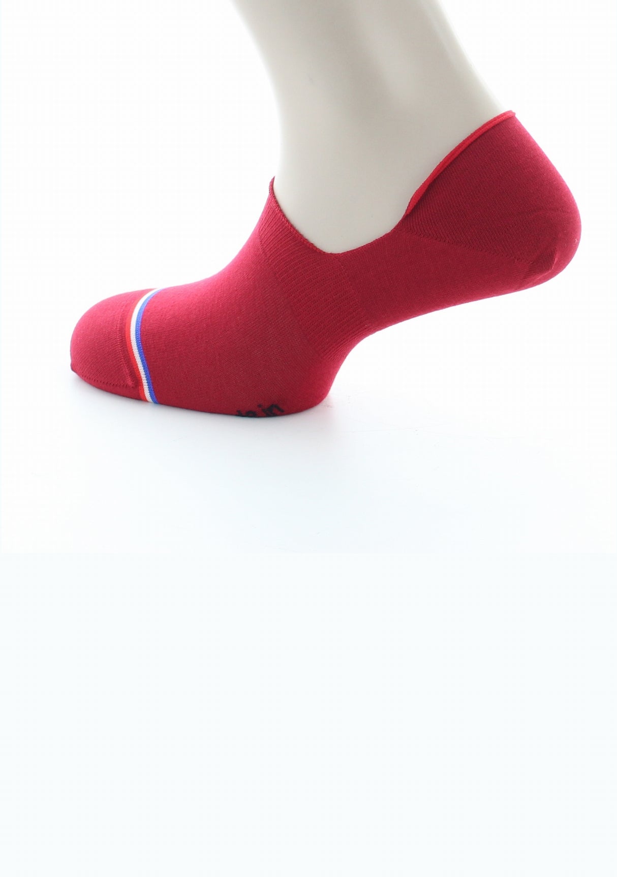 Protège-pied mixte coton Grenelle Rouge ROUGE