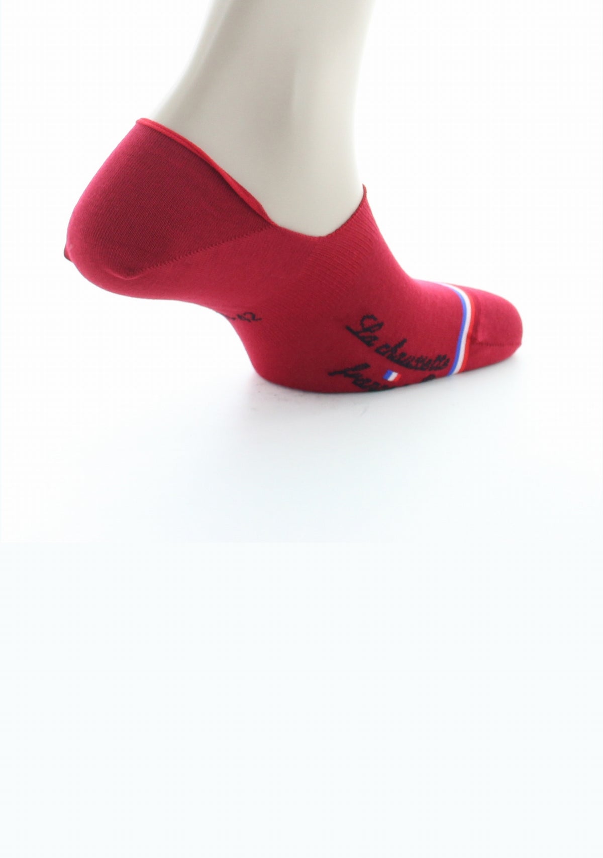 Protège-pied mixte coton Grenelle Rouge ROUGE