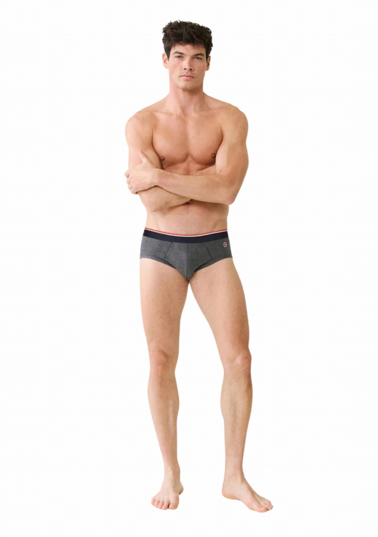 Slip homme coton Terrible anthracite ANTHRACITE