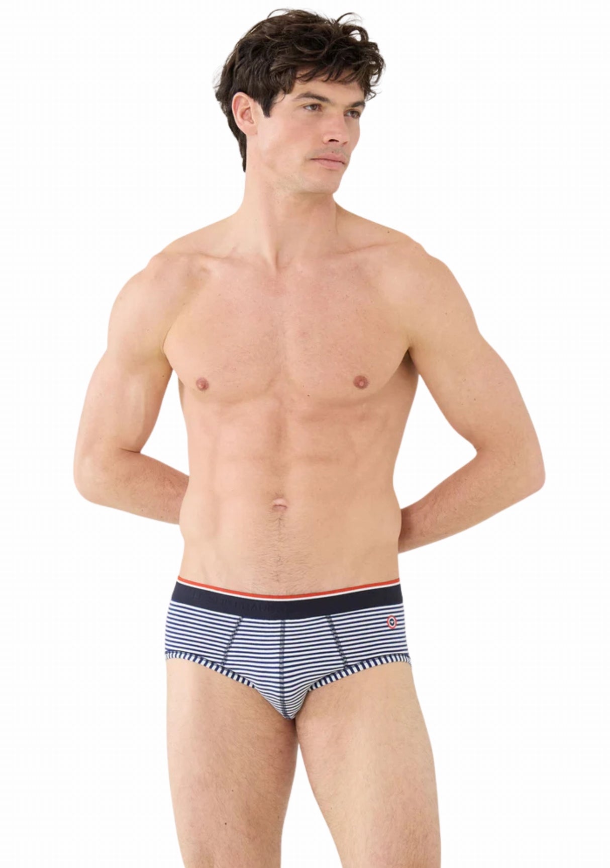 Slip homme coton Terrible marinière MARINIERE