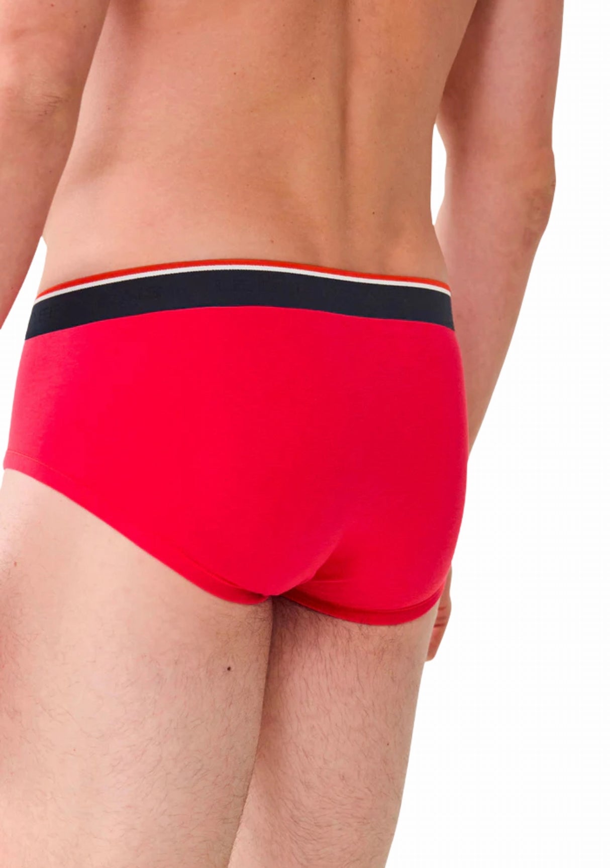 Slip homme coton Terrible rouge ROUGE