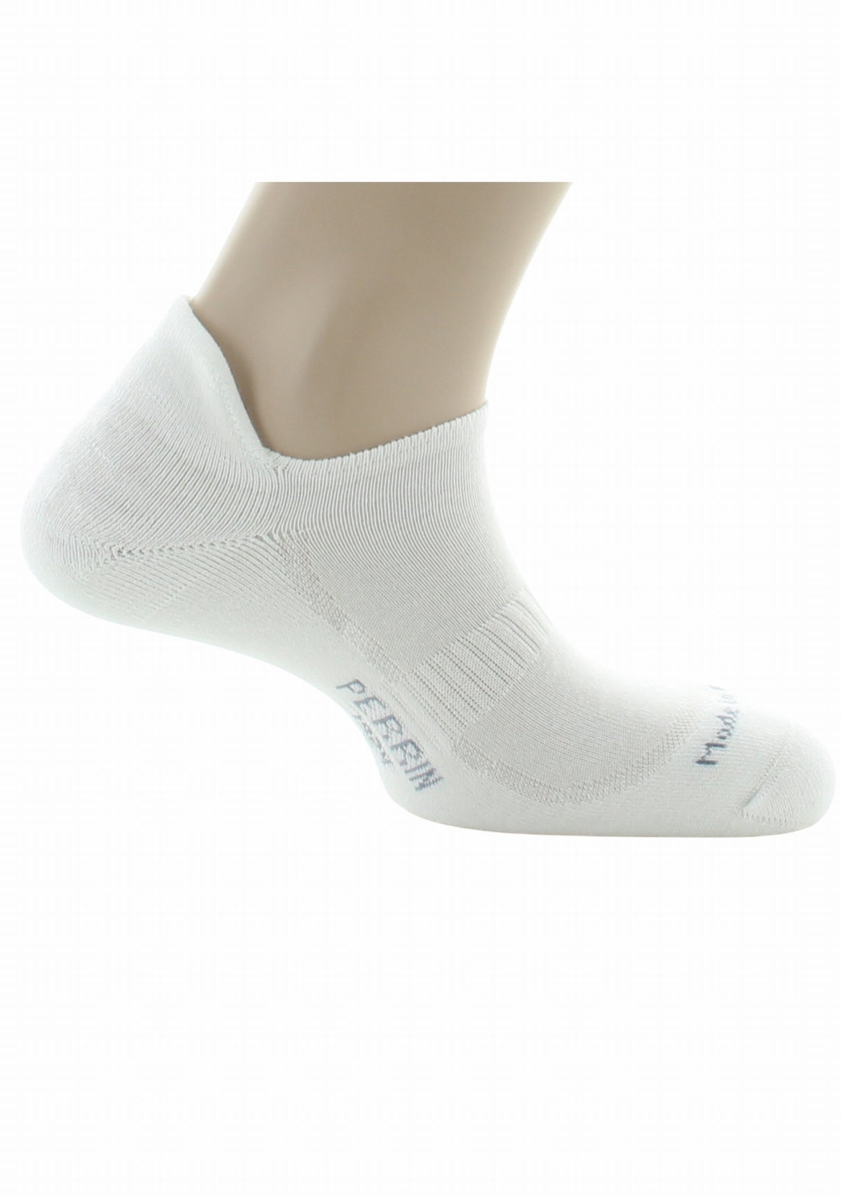 Socquette Coton semelle et talon bouclette BLANC