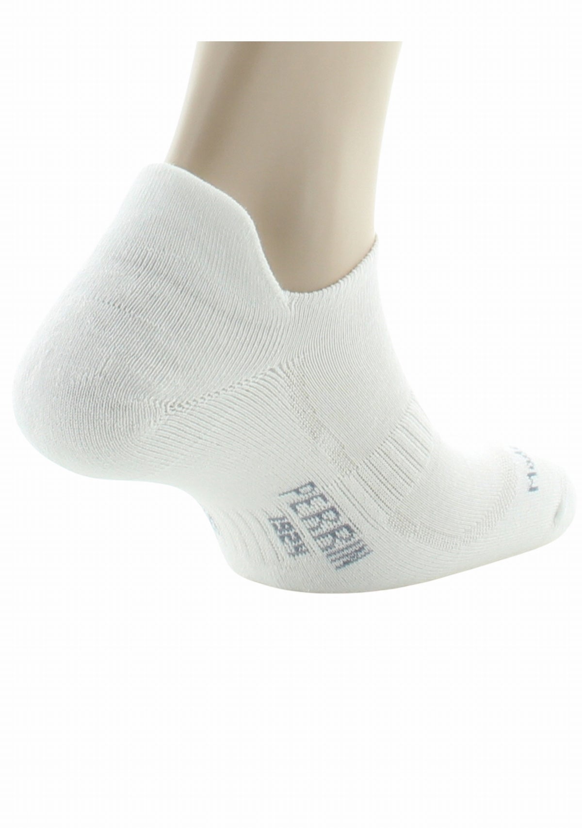 Socquette Coton semelle et talon bouclette BLANC