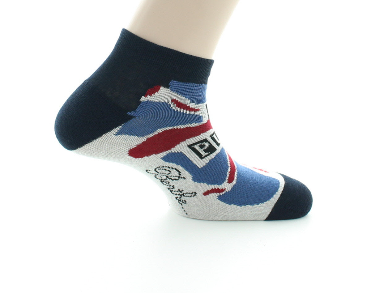 Socquettes de sport Flag Punk BLEU