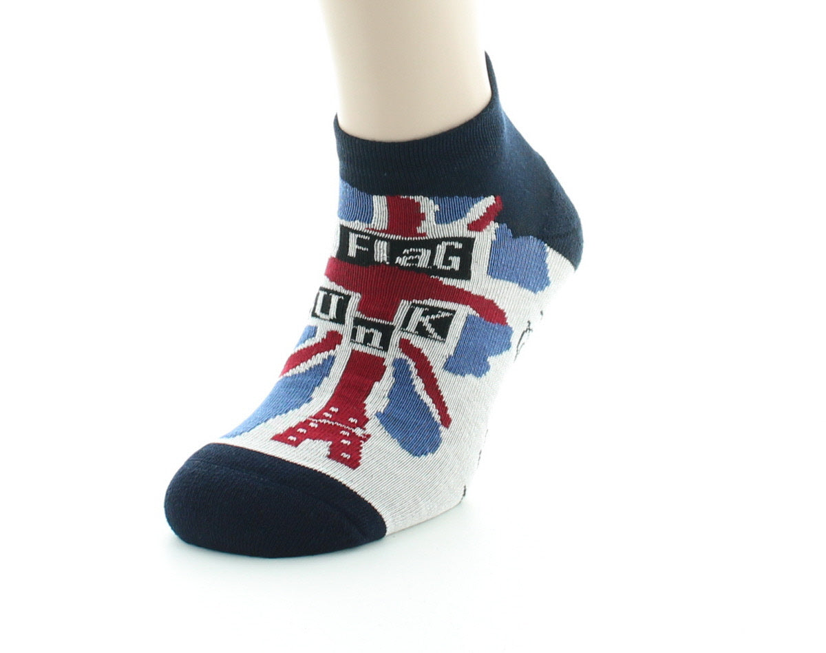 Socquettes de sport Flag Punk BLEU