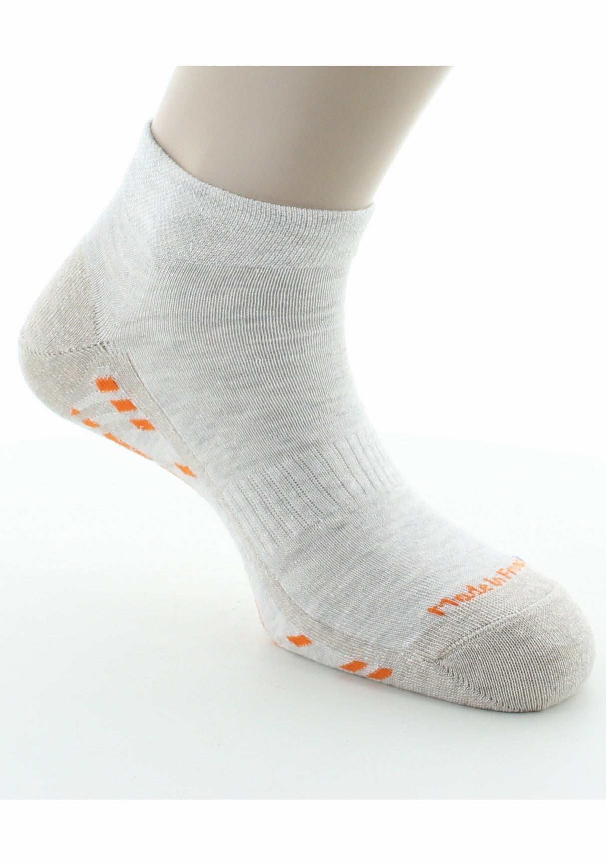 Socquettes de sport mixte lin beige BEIGE
