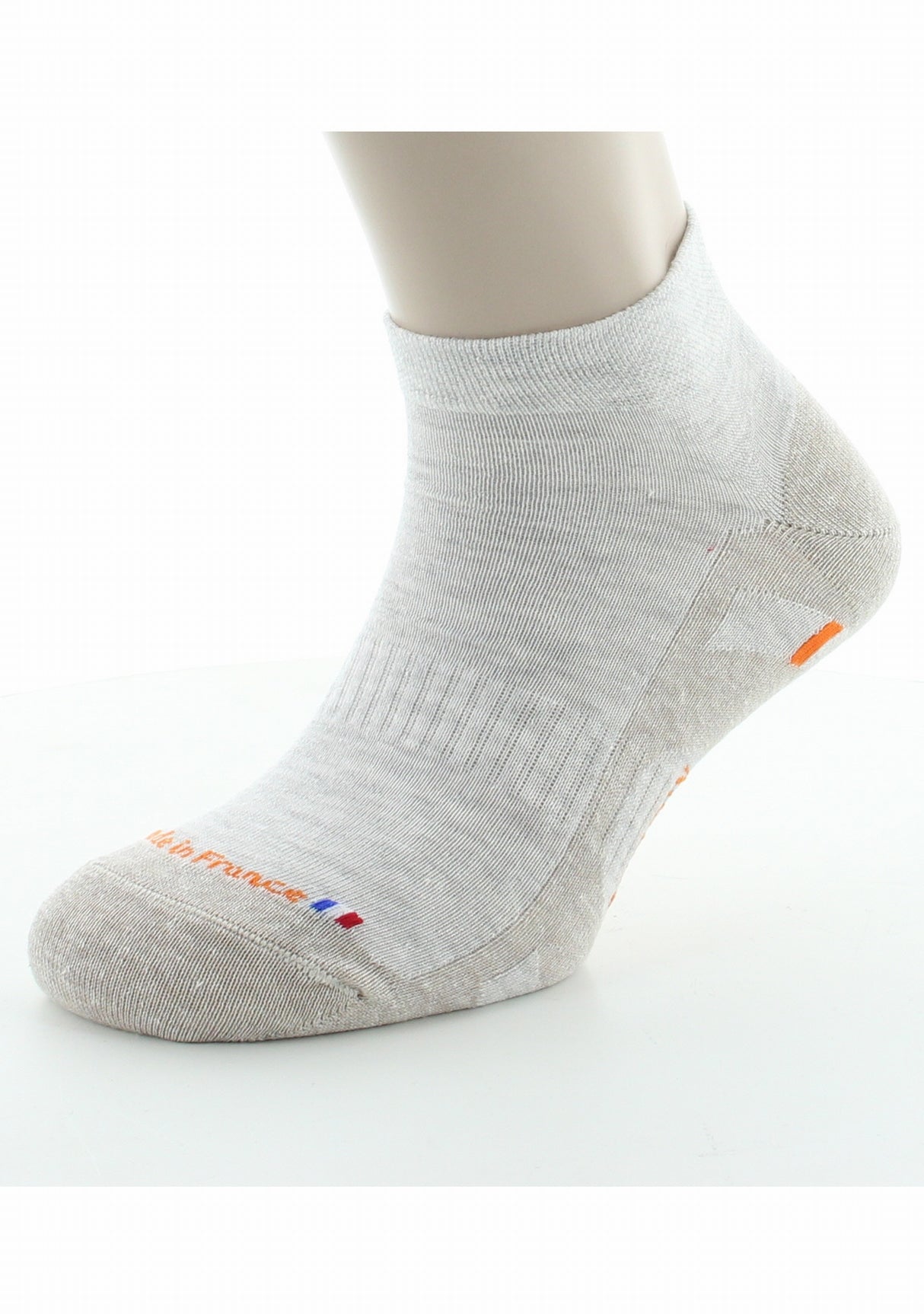 Socquettes de sport mixte lin beige BEIGE