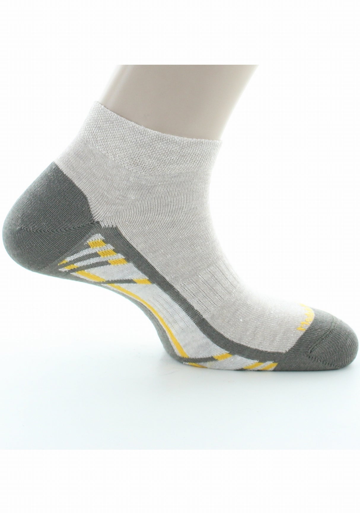Socquettes de sport mixte lin kaki KAKI