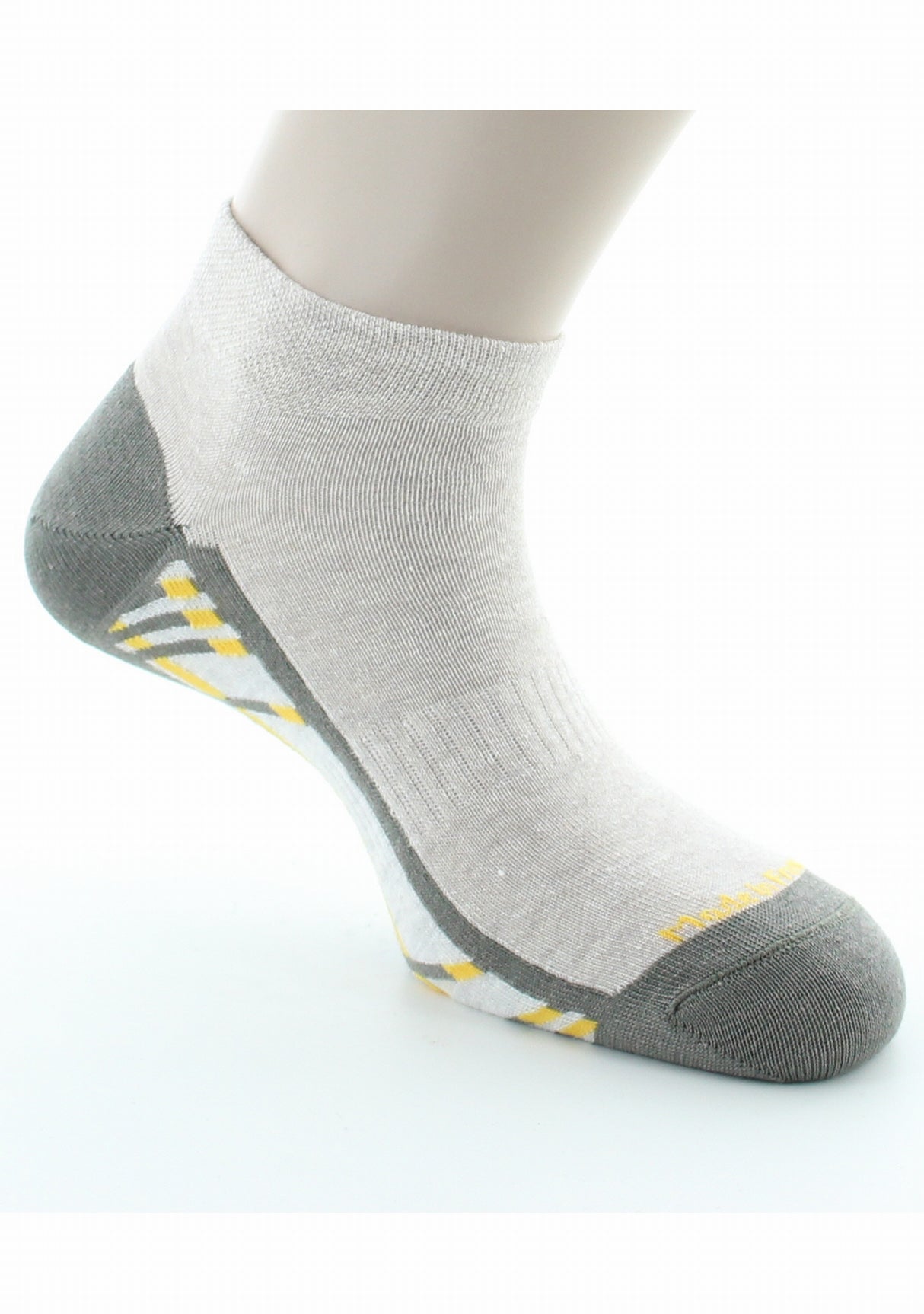 Socquettes de sport mixte lin kaki KAKI