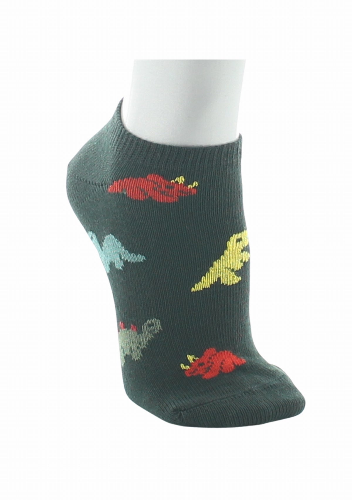 Socquettes enfant Dinosaure - Gris GRIS