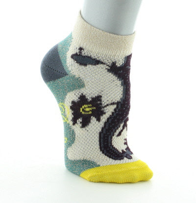 Socquettes Enfant Mosaïque de Lisbonne IVOIRE