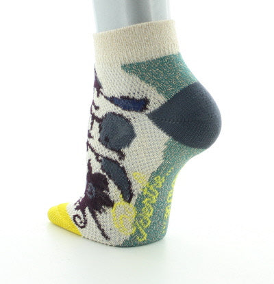 Socquettes Enfant Mosaïque de Lisbonne IVOIRE