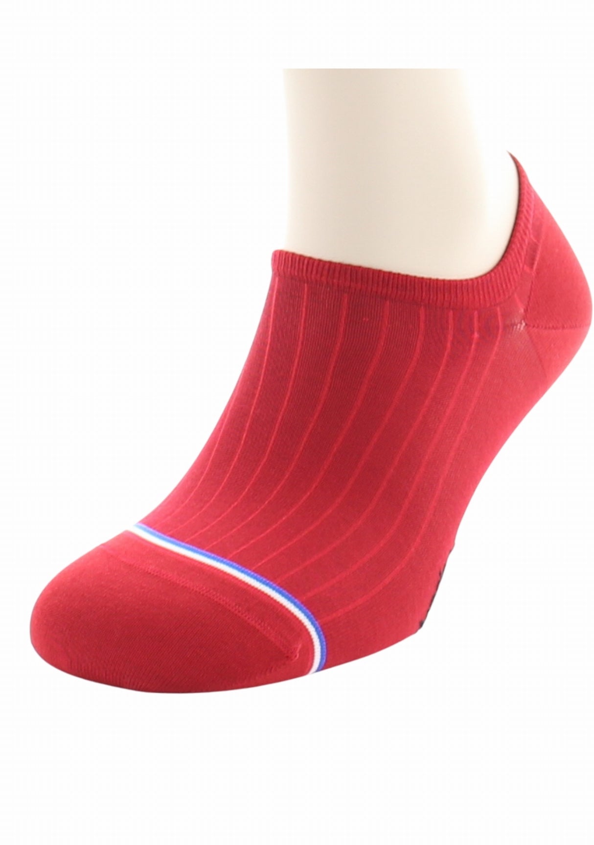 Socquettes Invisibles Auteuil Rouge ROUGE